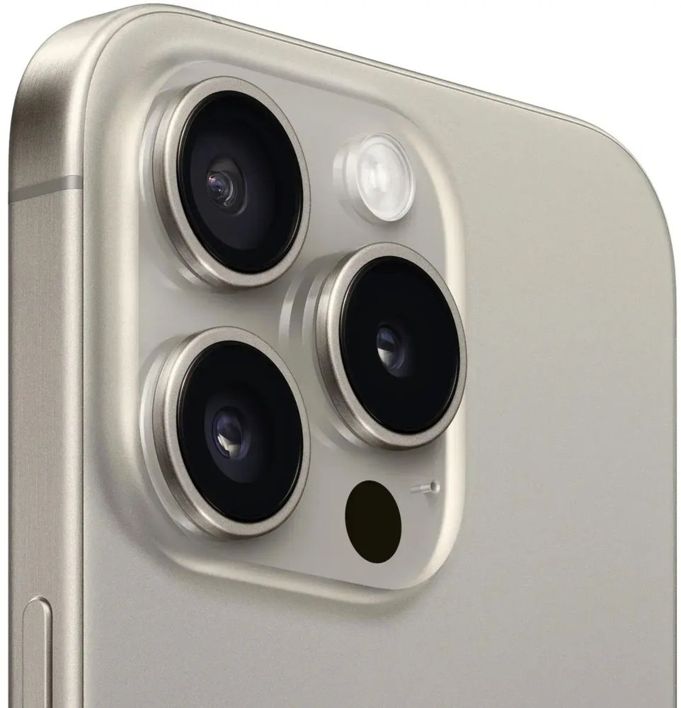 I phone 15 pro natural titanium 256 gb