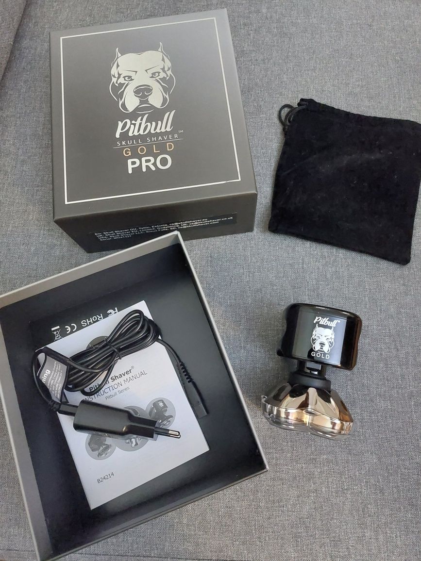 Тример за тяло, самобръсначка Skull Shaver, Pitbull