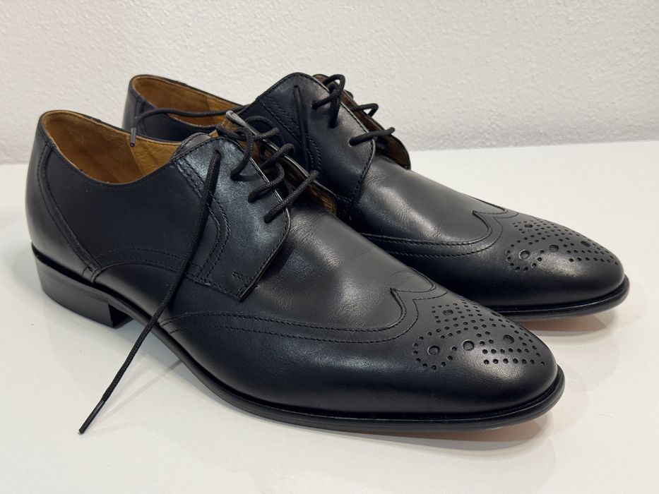 Pantofi Kalman & Kalman oxford, piele naturala. 43 (43,5). Piele