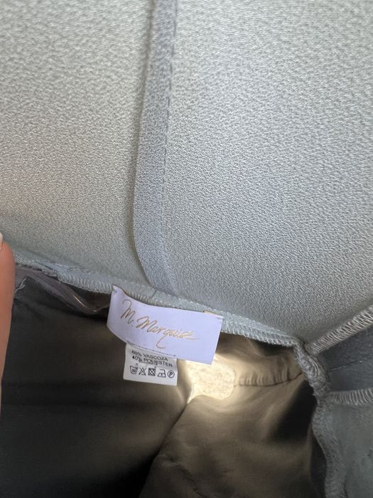 Rochie gri scurta medie de zi si seara Marquise