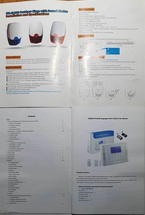 Vand sistem de alarma smart noua  pentru casa , apartament sau firma !