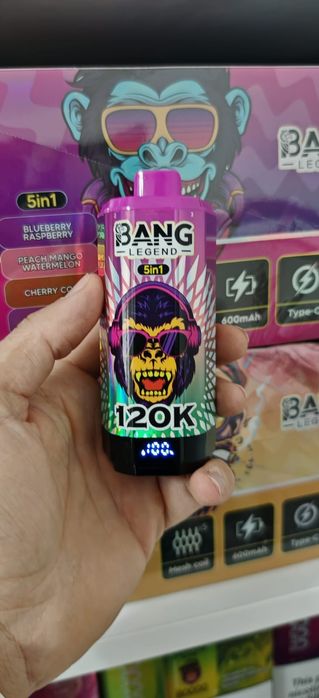 Vape 120.000 Puffs 5 Arome Reincarcabil Display Display