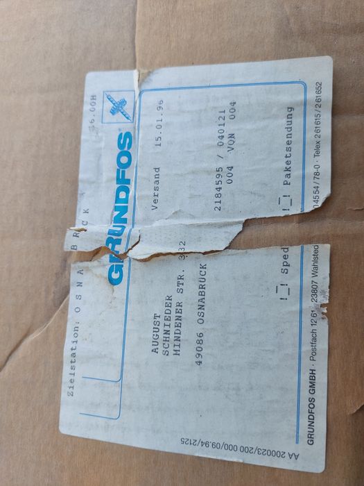 Циркулационна помпа grundfos up 32-80 за парно