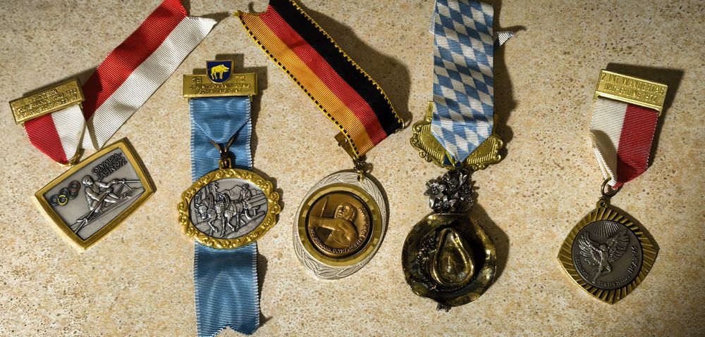 Insigne vintage bavareze/austriece