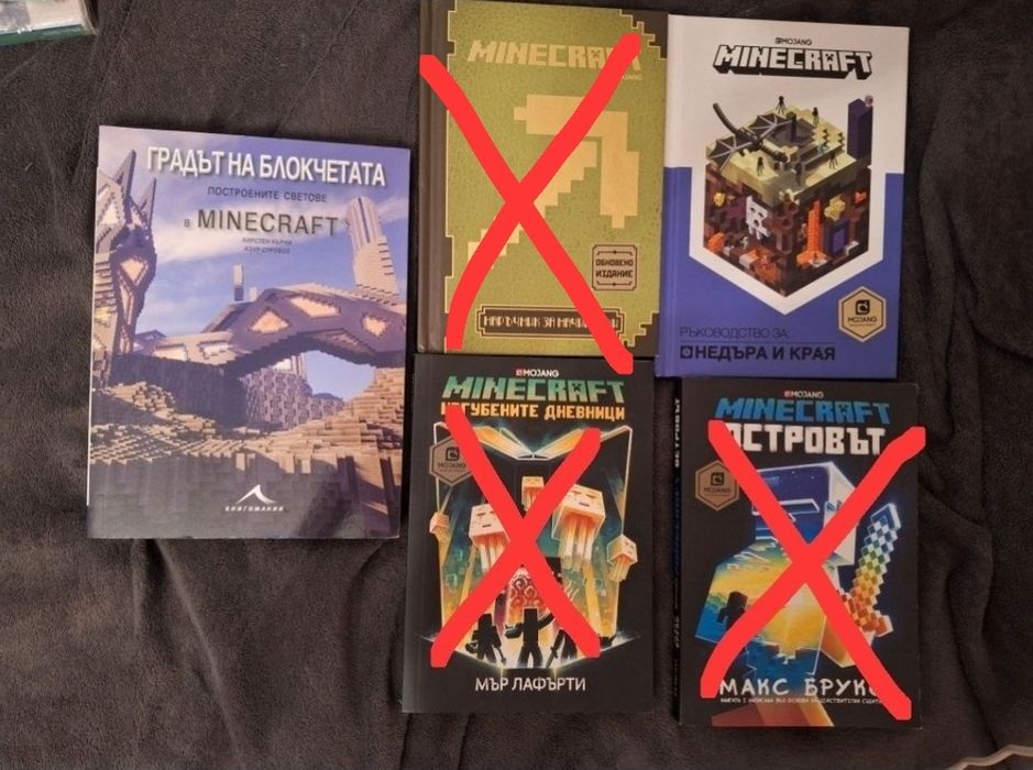 Книги MINECRAFT (майнкрафт)