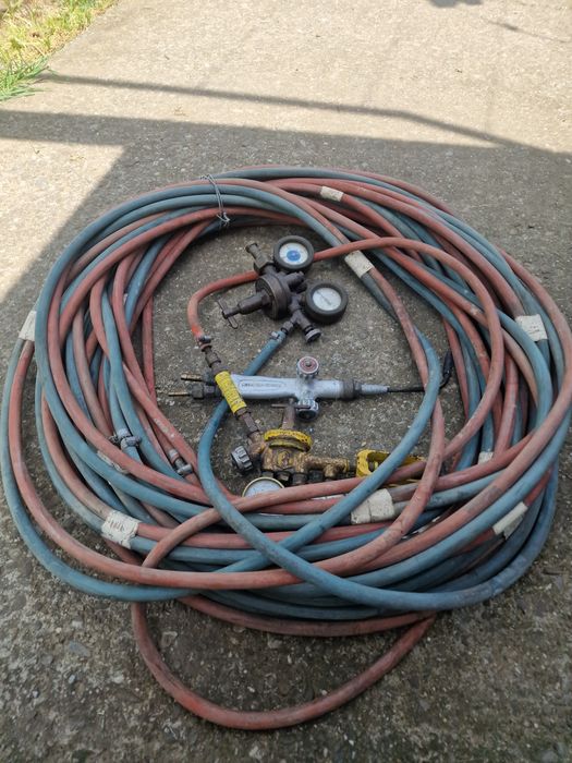 Set furtune autogen cu ceasuri oxigen si gaz 35 metri