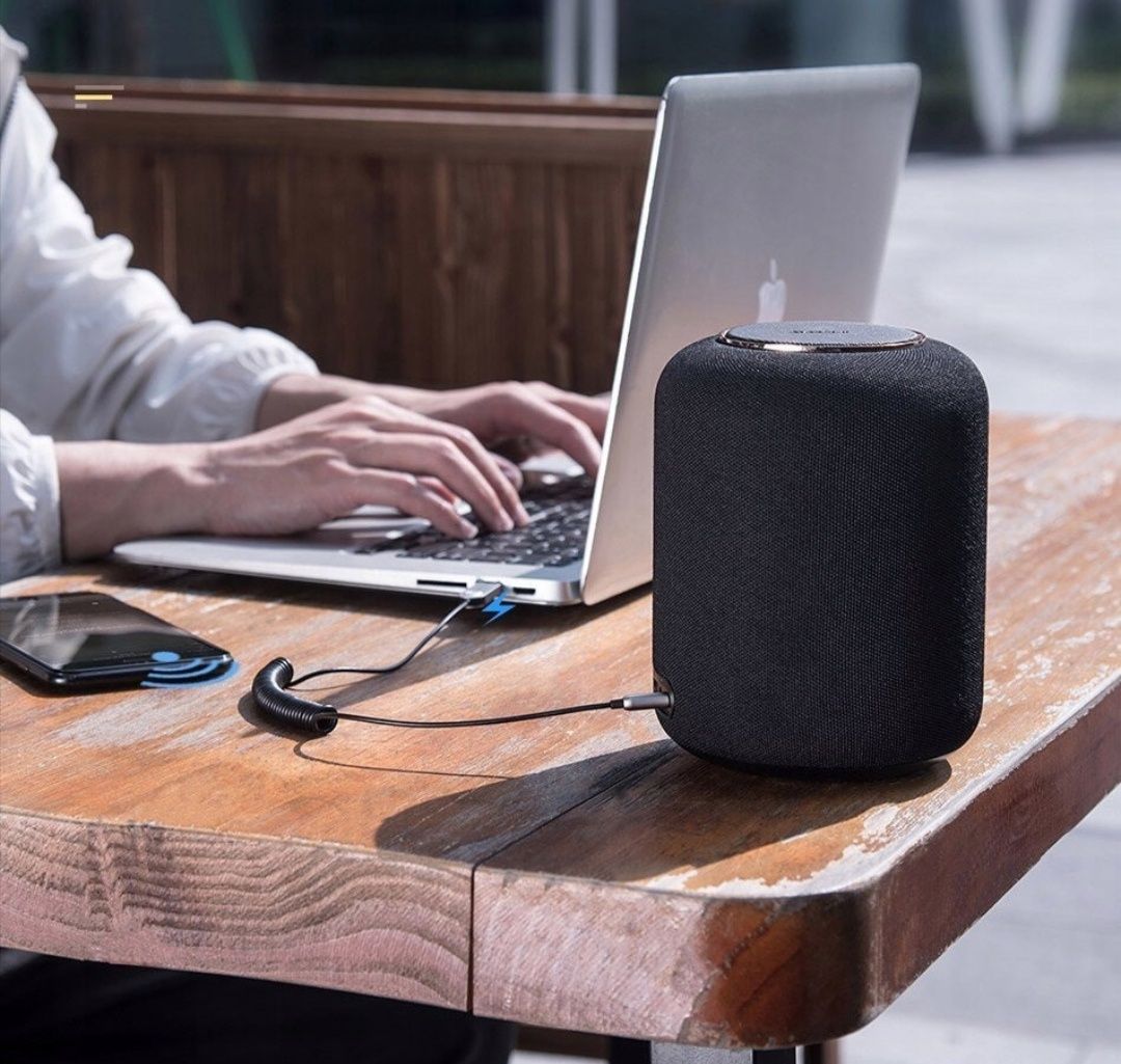 Адаптер блютуз аукс Bluetooth AUX не нужно заряжать питание от USB