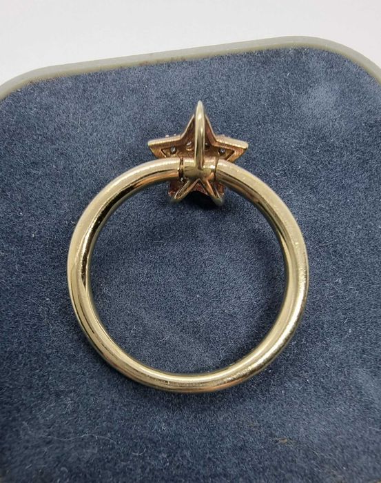 Inel Argint925 Vermeil Cu Diamante