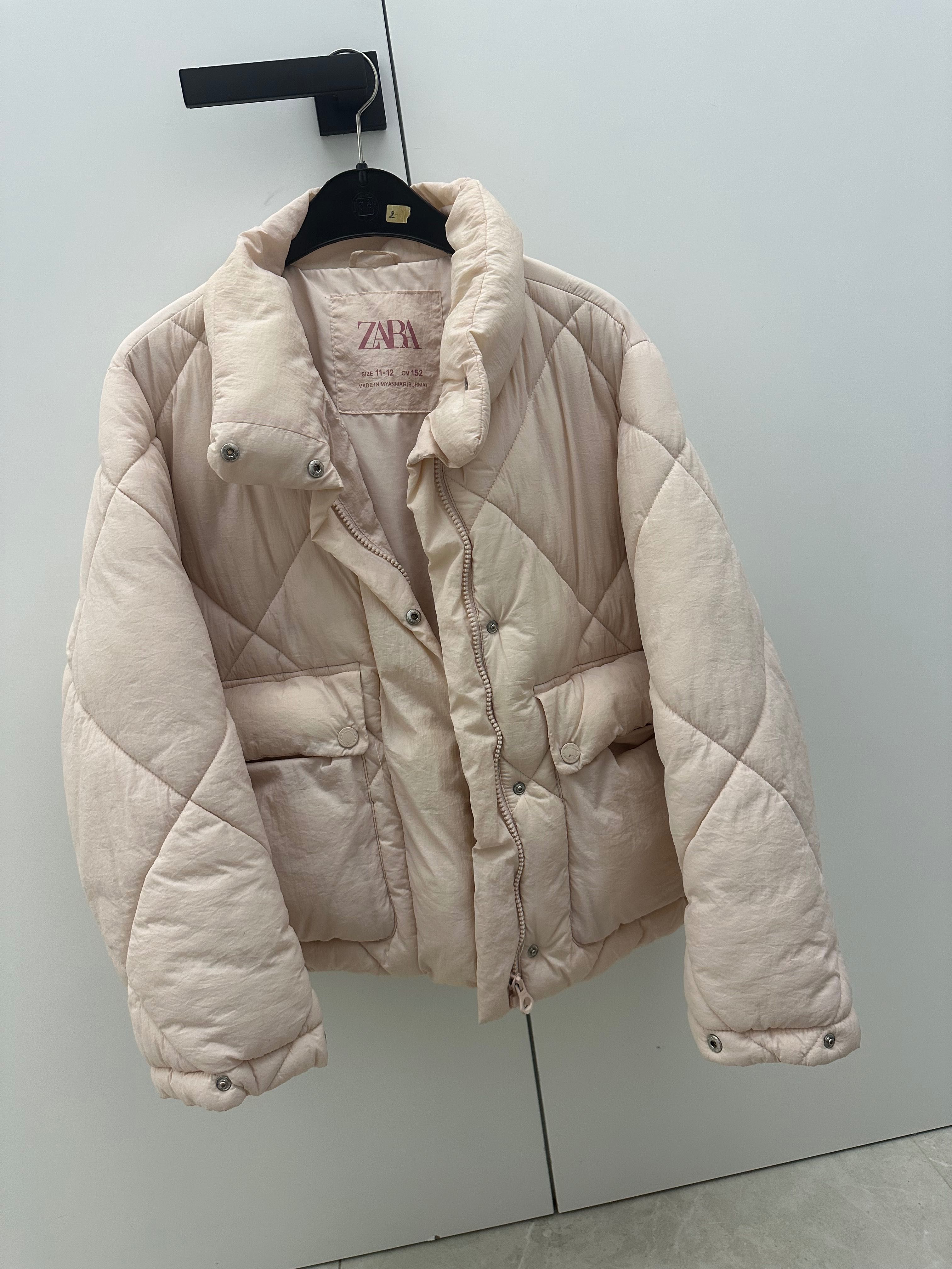 Детско текстилно яке с качулка за момиче H&M и яке Zara