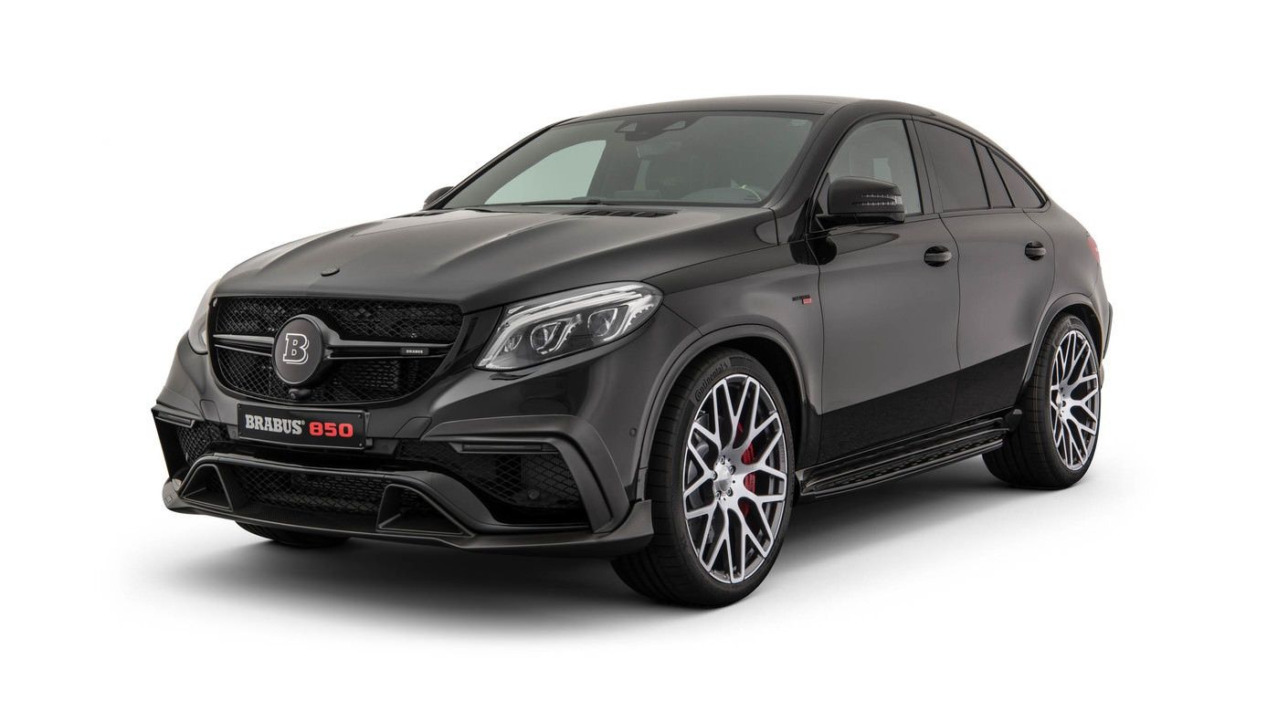 Mercedes AMG GLE W292 Brabus Карбон Пакет лип спойлер накрайници