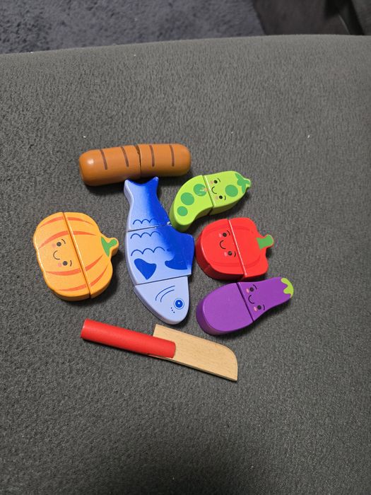 Jucării lemn , accesorii bucatarie copii