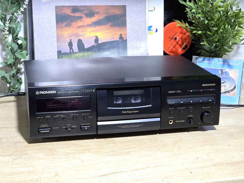 Casetofon deck PIONEER CT-S550S, 3 head, dolby S, ble,  Japan