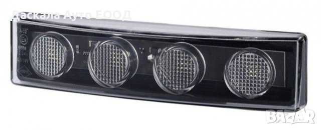 1 бр. ЛЕД LED ОРАНЖЕВИ габарити таван кабина Скания Scania R P, Полша