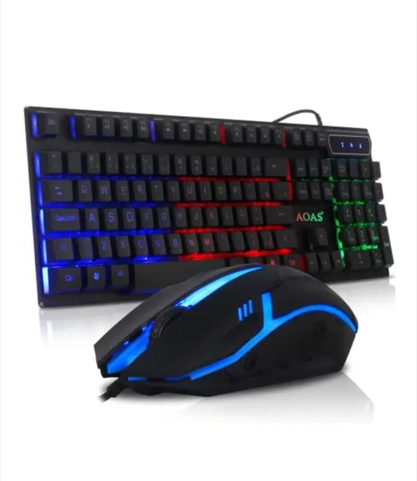Set Tastatura si Mouse cu fir pentru Gaming