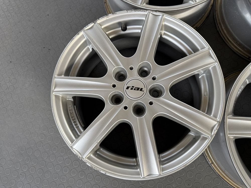 4бр. ОТЛИЧНИ 16” Джанти 5х112 “RIAL” за -VW/AUDI/SKODA/VAG-7Jx16, ET48