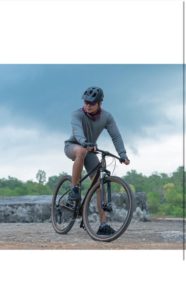 POLYGON Brand Heist X7, Bicicleta hibridă urbană 700C maro Size S Noua