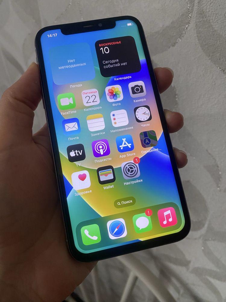 Iphone x 256 гб в идеале