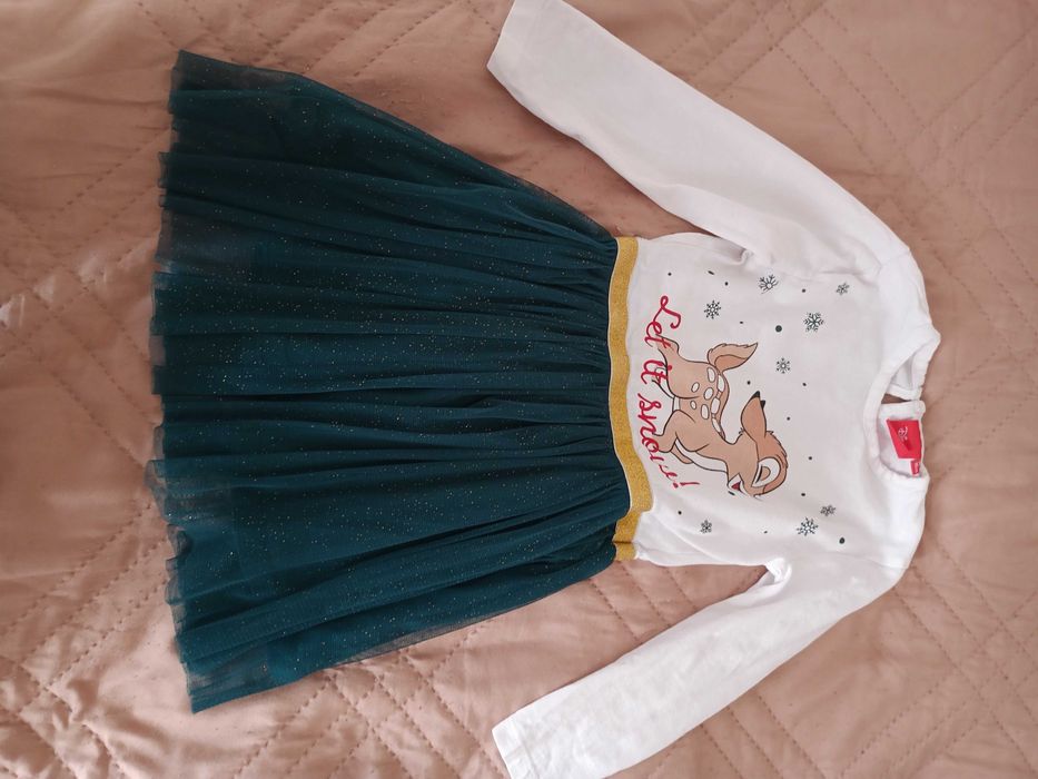 Коледна рокля 98 см