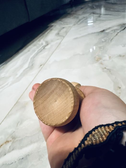 Kendama alb albastru gripul este rubber