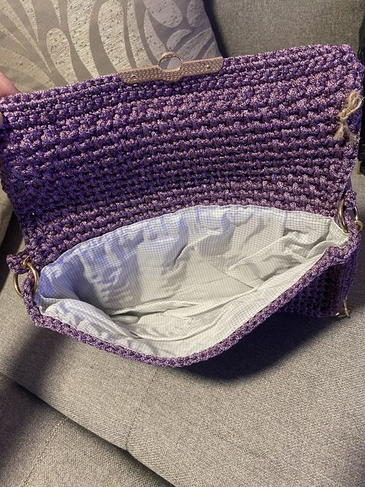 Дамска чанта плетиво НОВА