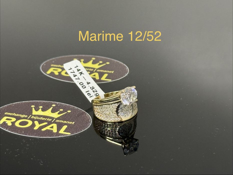Bijuteria ROYAL : Inel AUR 14K / 4.32 GR