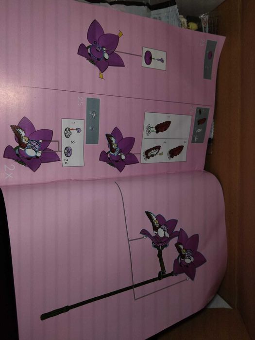 NOU TIP brand Le go  Buchet flori  Frumos roz 10342