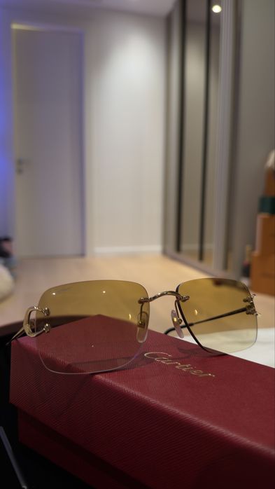 Ochelari Cartier C Yellow GARANTIE si FACTURA