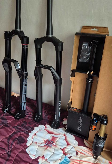 Части-Вилки Fox, RockShox, X2, дропер пост, Sram, Magura,Shimano