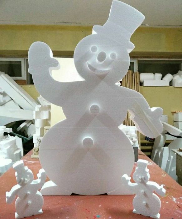 Оформление из пенопласта