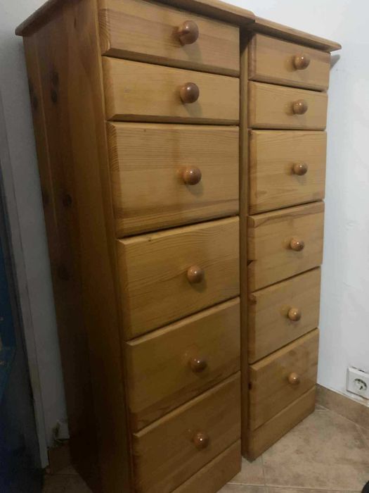 скрин чам, колонни скринове чам, нощни шкафчета чам