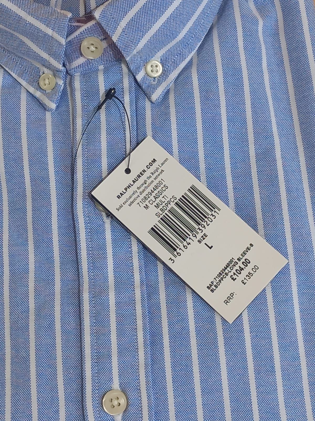 Нова с етикет, оригинална мъжка риза Polo Ralph Lauren