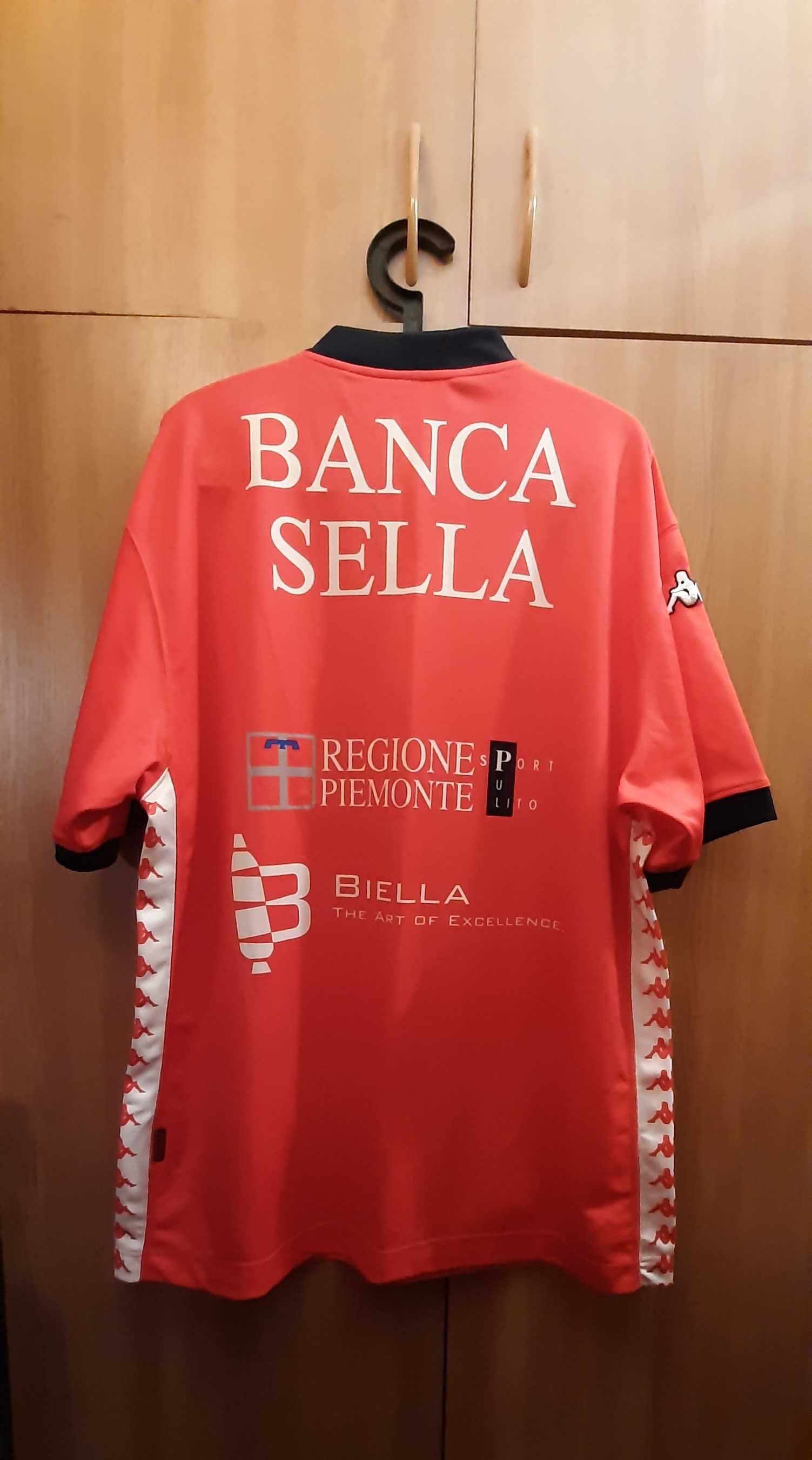 Tricou de prezentare baschet Pallacanestro Biella sezon 2014-2015, XL