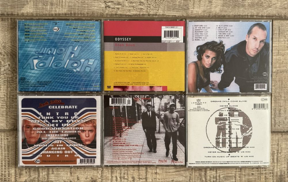 Cd-uri muzica Eurodance anii 90