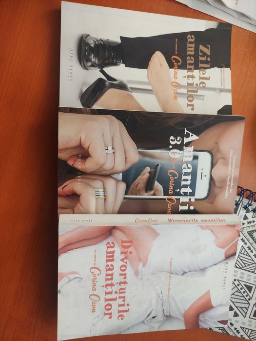 Vând seria 'Amantii' de Corina Ozon