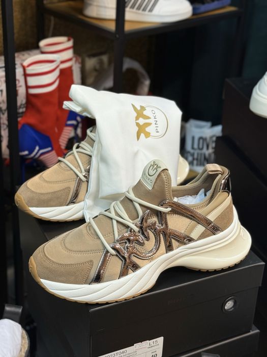 Оригинални сникърси PINKO ARIEL 01 Tabacco