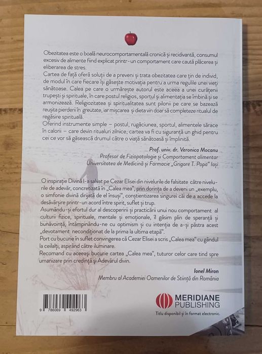 Carte: Calea mea, Cezar Elisei