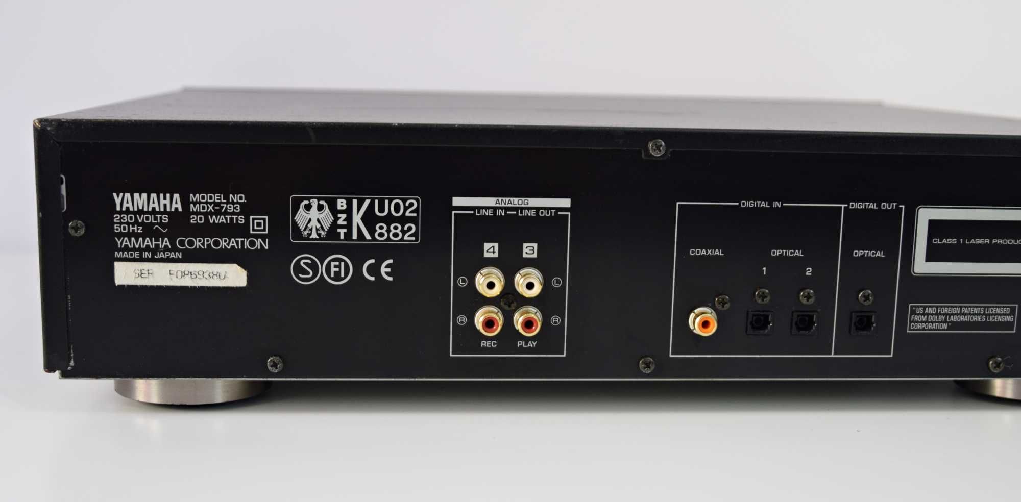 Minidisc Recorder Yamaha MDX-793