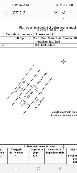 Vând loc de casă  cu construcție în lucru la Ford