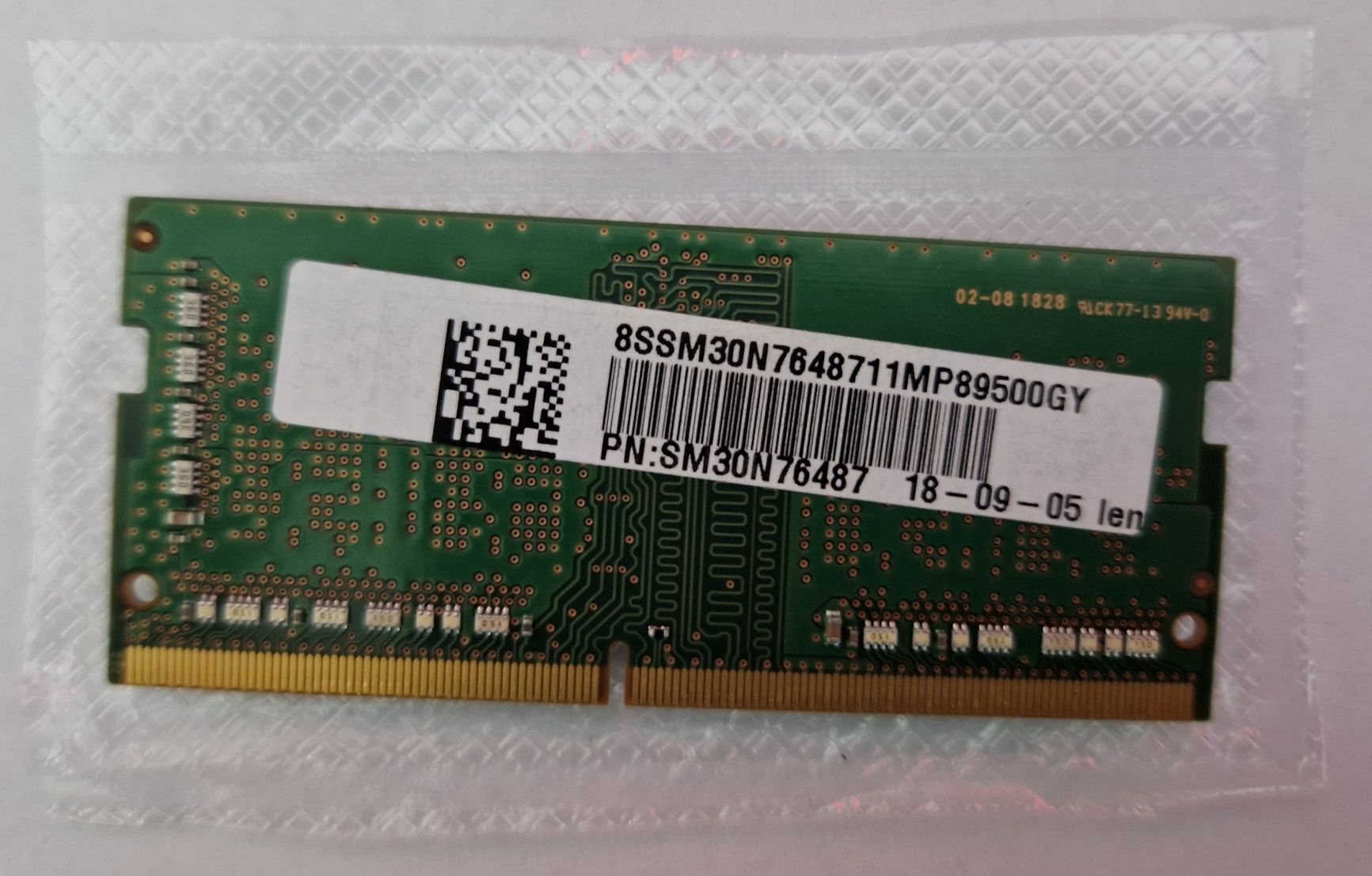 Placuta RAM Samsung 4GB 1Rx16 PC4-2666V RAM SM30N76487 M471A52