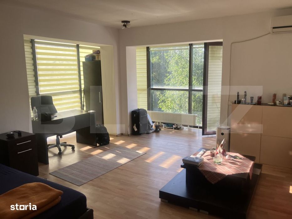 Apartament cu 1 camera, 43 mp + 3mp balcon, etaj intermediar, la 2 min