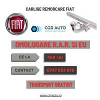 Carlige remorcare Fiat omologate si durabile