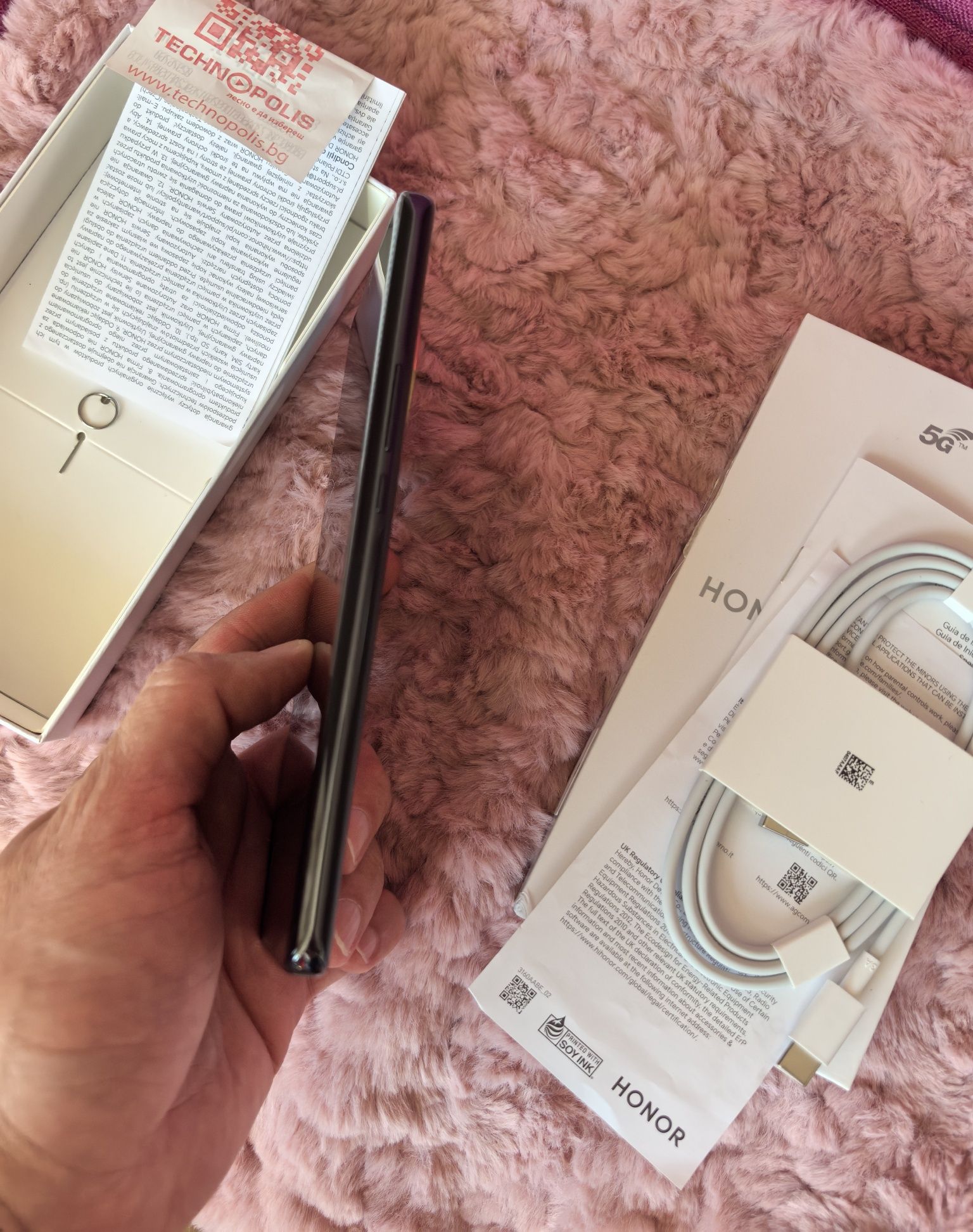 Гаранция до 2027 г. Чисто нов Honor magic 6 lite!
