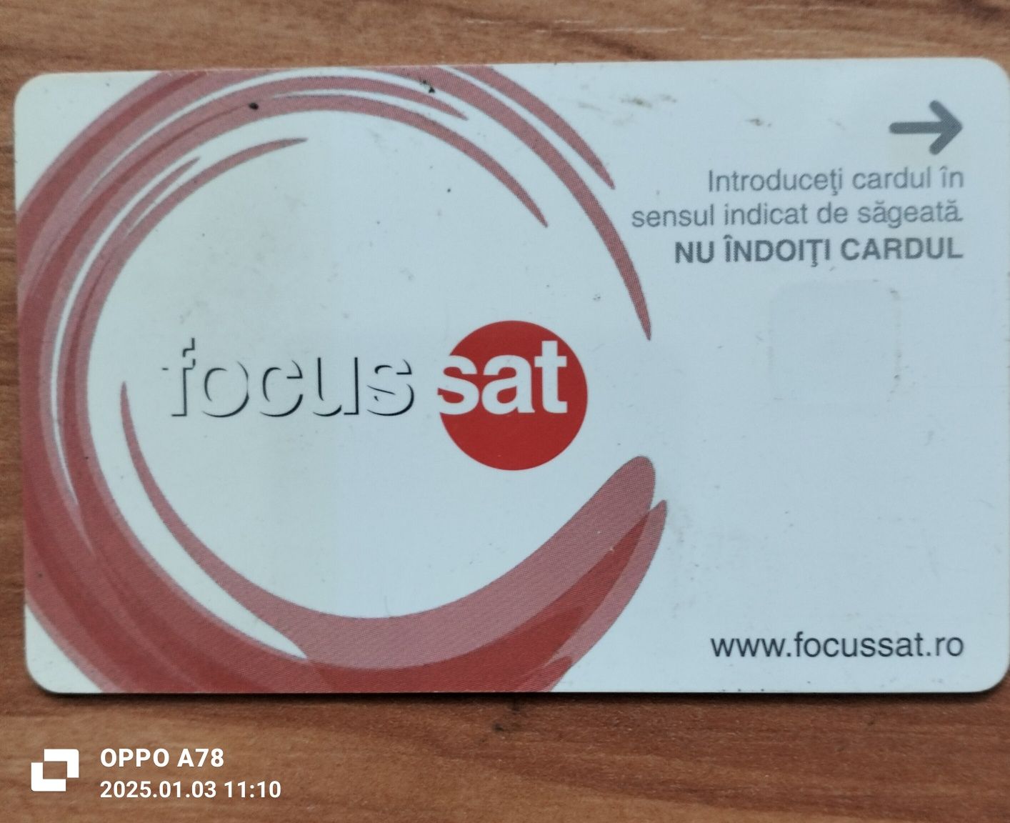 Smart card Focussat