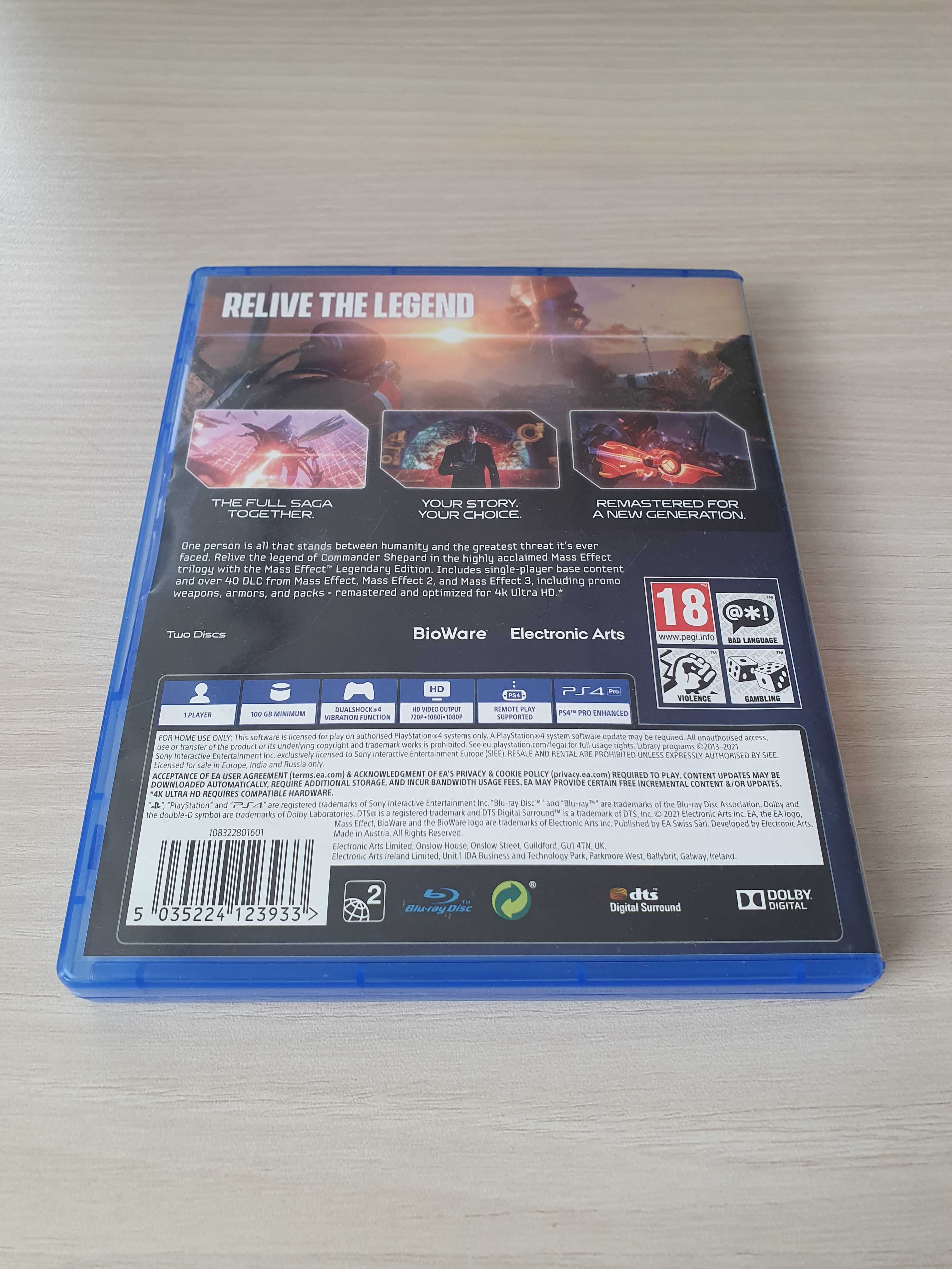 Mass Effect [Legendary Edition] - игра за Playstation 4