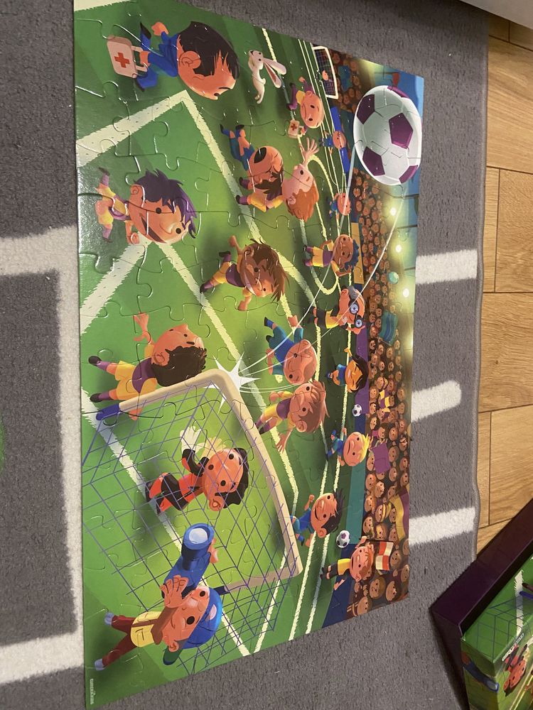 Puzzle cu fotbal