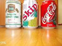 Cutii suc colectie Skip, Fanta ,DAB anii '90 PERONI /Capace Coca-Cola