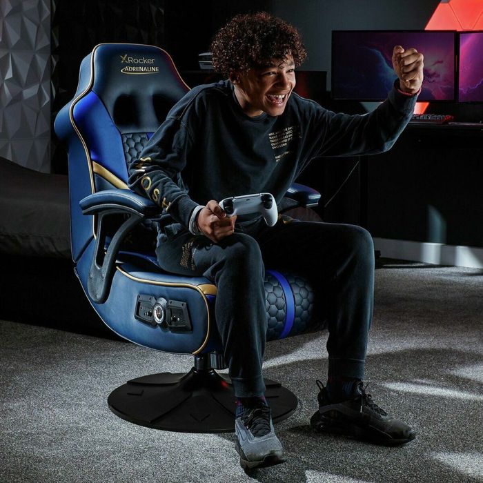 Scaun de gaming cu audio Bluetooth X Rocker Adrenaline 2.1