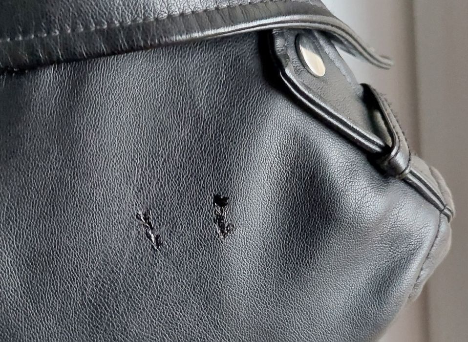 Кожено яке Zara и дънки Tom Tailor - лот за ръст 140( 10год.)