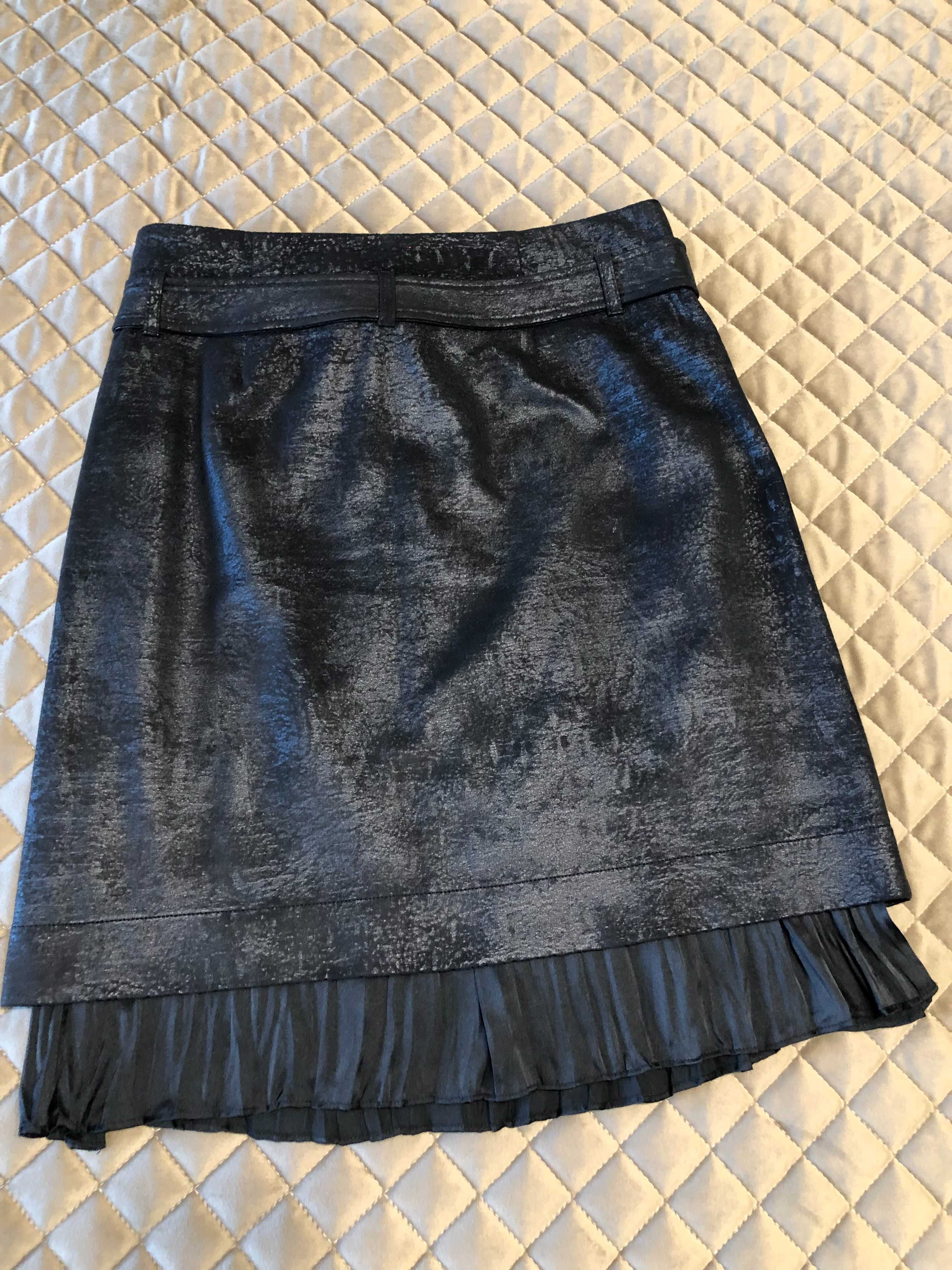 Fusta NOUA, imitatie piele intoarsa