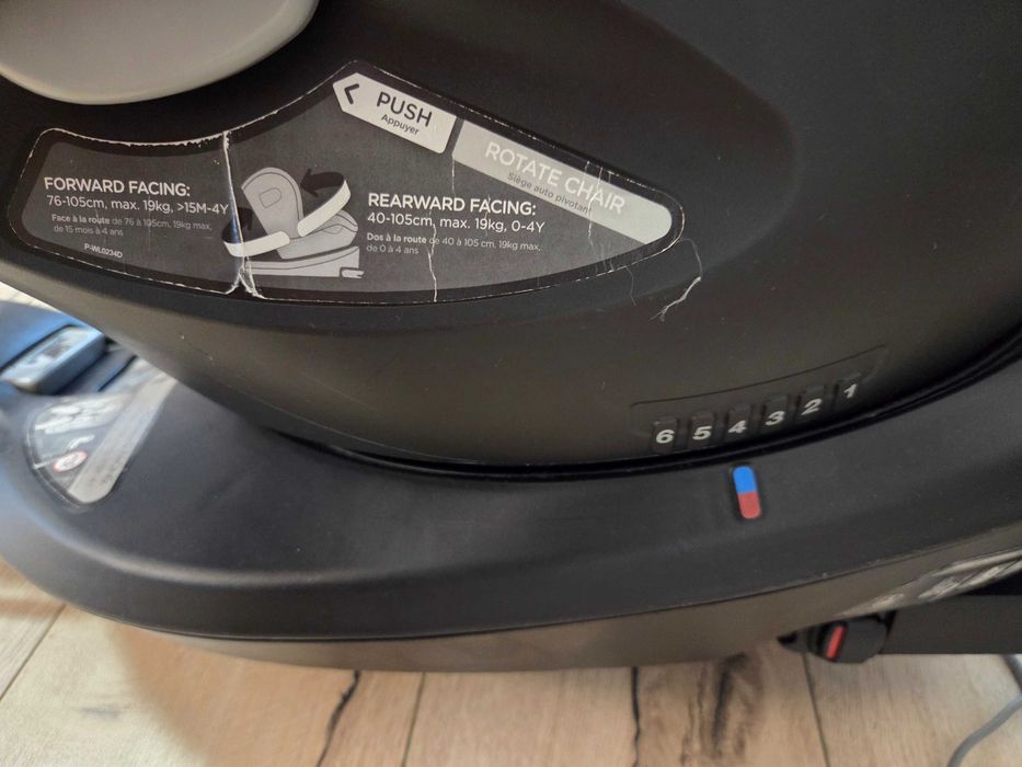 Scaun auto pentru copii Joie i-Spin 360°, 40-105 cm, testat ADAC